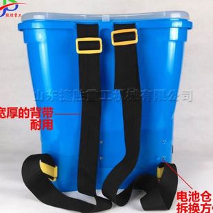 家用小型电动施器 扬器 不锈钢螺丝施播种机 23型背负式