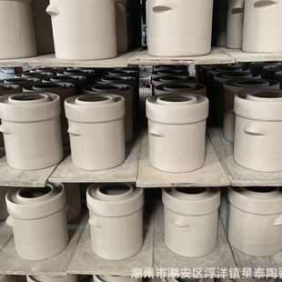 邮购和普通包装 5升棕色陶瓷泡菜坛配石压发酵可配搅拌棍