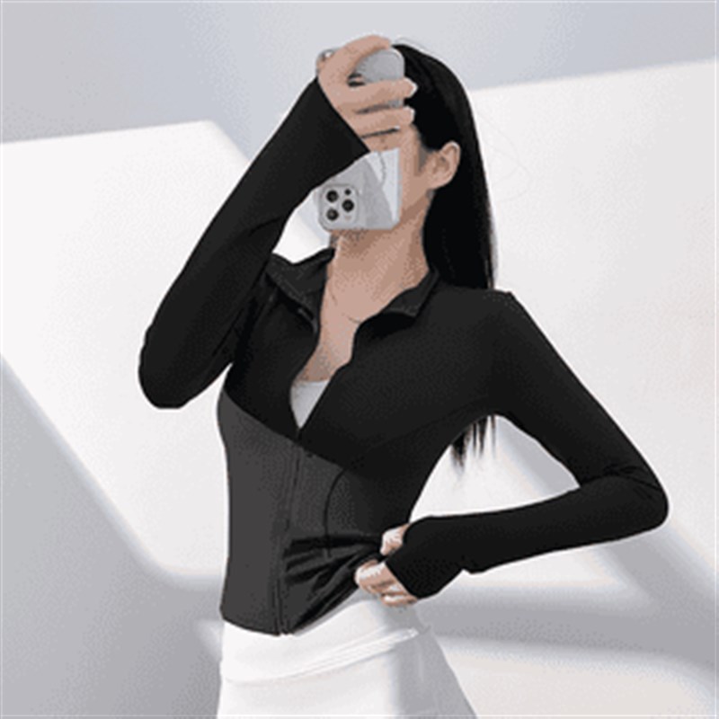 K.G 升级版UPF2000+防晒衣运动休闲外套双弧线修身显瘦健身瑜伽服