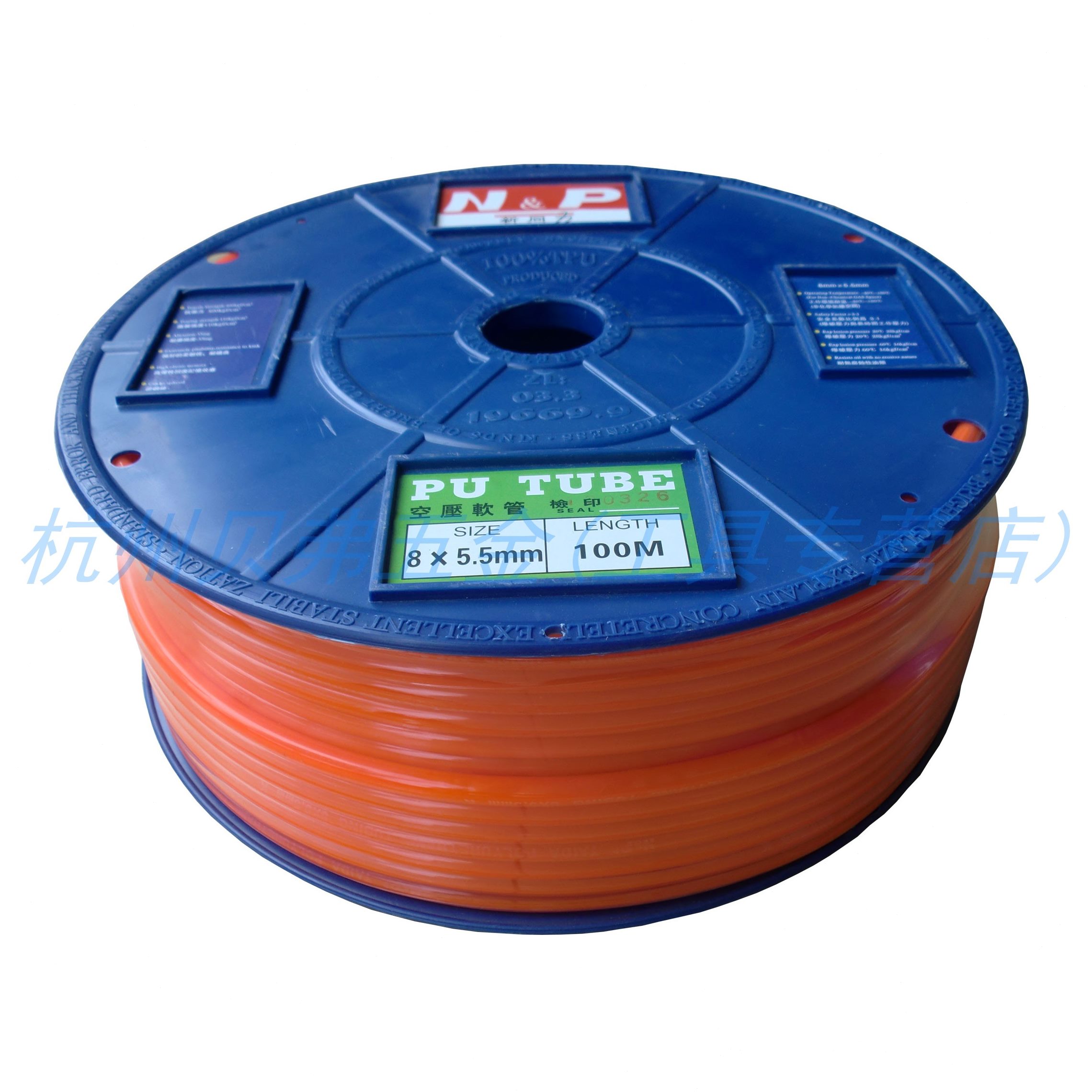 M0 卷85PU /.055气管软管8mm气泵 风管同力直5m空压机软管m10新 *