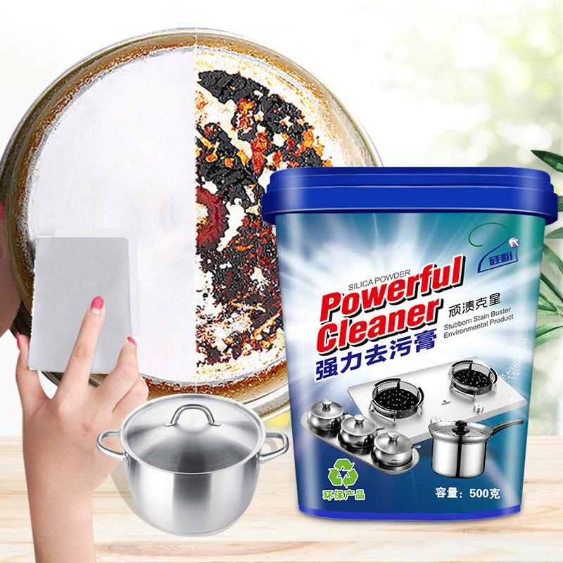 不锈钢清洁膏工厂现货清洁厨房去油污洗锅底除锈清洗剂去污膏定制