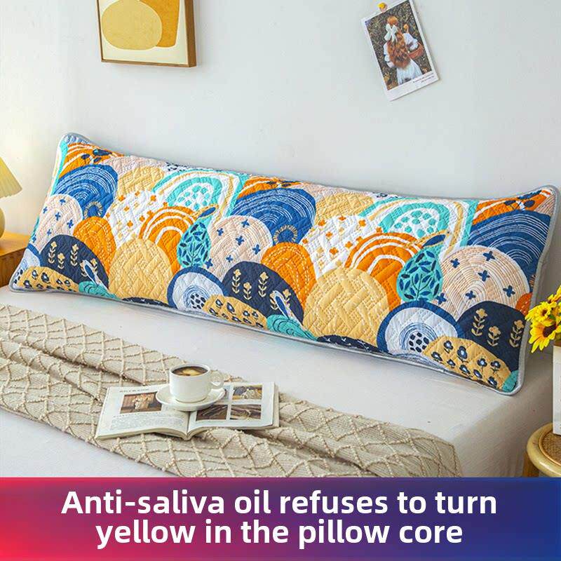 春夏双人长条款枕套1.2/1.5m米1.8加长枕芯套情侣夫妻卡通枕头罩