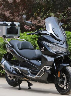 GSADV适用隆鑫无极SR4Max350尾箱护杠保险杆改装件尾架铝合金摩托