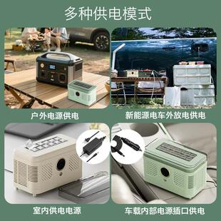 可携式小型桌面制冰机家用迷你宿舍办公室户外露营车载自动制冰机