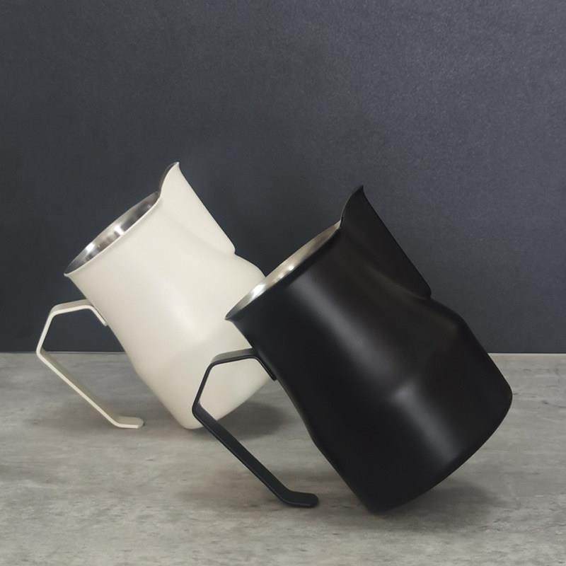 意式咖啡打奶杯家用304不锈钢拉花杯 大肚打奶泡缸拉花杯压纹尖嘴,餐饮具,拉花缸/拉花杯/打奶缸,淘宝优惠券,粉丝福利购,淘宝优惠卷