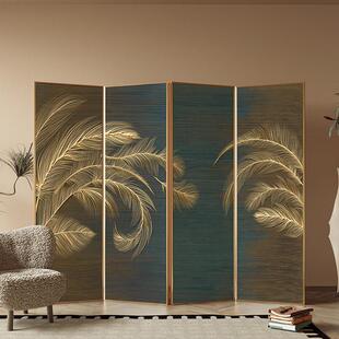 屏风隔断客厅折叠移动轻奢高级感现代简约入户玄关办公室酒店遮挡