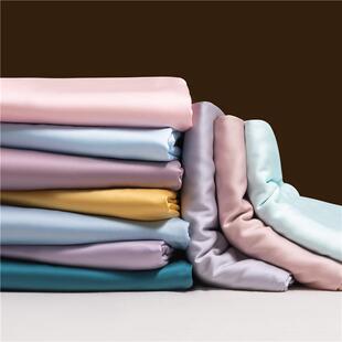 出口A类100支兰精天丝单件床单凉爽纯色莱赛尔床罩夏季床笠可定做