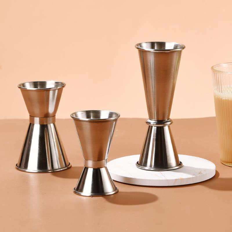 奶茶店器具盎司杯双头量杯20cc量酒杯带oz刻度毫升计量器马小