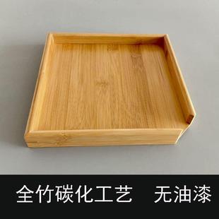 分茶盘竹制茶则便携开茶器装 日式 茶盒功夫茶具配件收纳盒家用