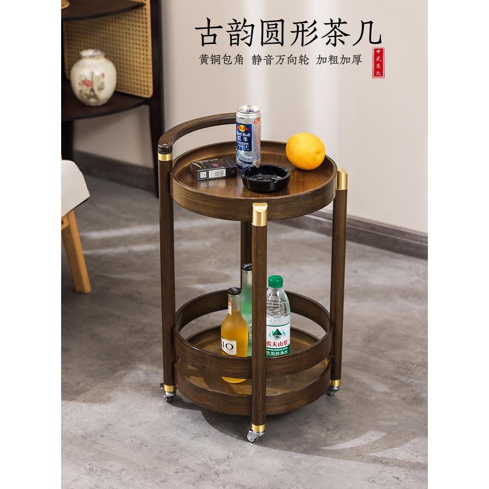 可移动沙发边几客厅侧边柜零食小推车酒水车床头置物架茶几小桌子