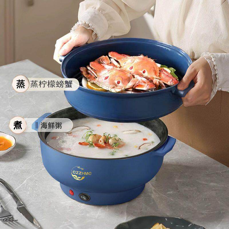 德原装快煮锅电国火锅多能KIML-363蒸煮一体功家用电炒锅宿舍办公