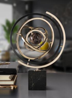 轻奢地装球摆件设计仪师办公室乔酒柜MS4171客厅饰品家居迁礼品创