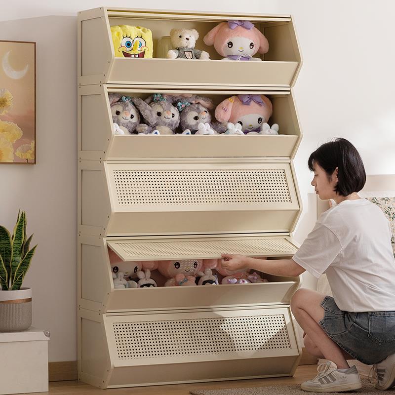 网家红创物意五斗理柜卧2554DGNZ室储柜收纳用客厅靠墙整小立柜子