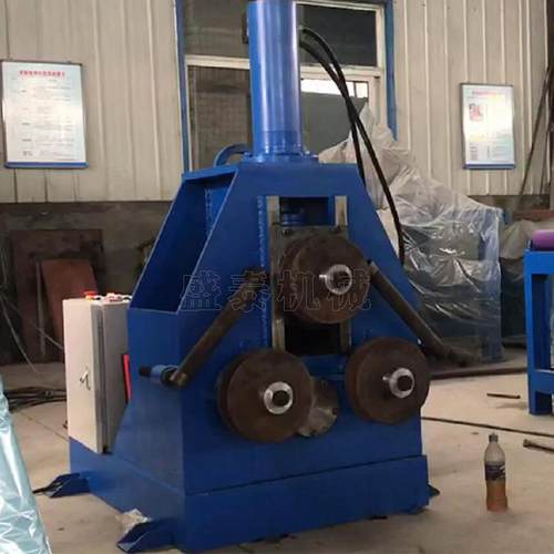 槽钢钢管盘圆机角钢扁钢数控打圈机卧式螺旋状盘管设备电动打圈机