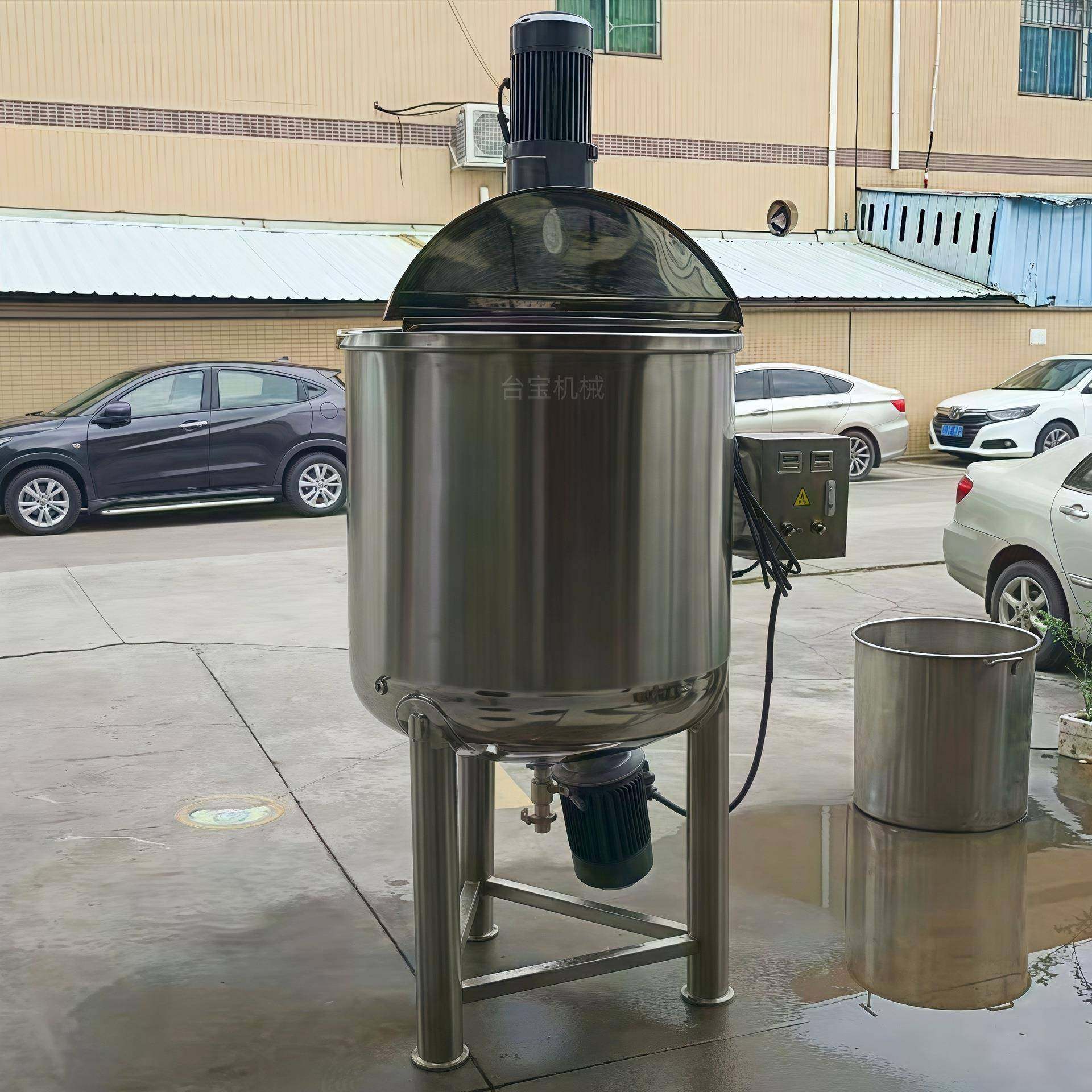 不锈钢液体搅拌锅化妆品洗发水沐浴露工业日化洗锅食品搅拌机,清洗/食品/商业设备,食品搅拌机,淘宝优惠券,粉丝福利购,淘宝优惠卷