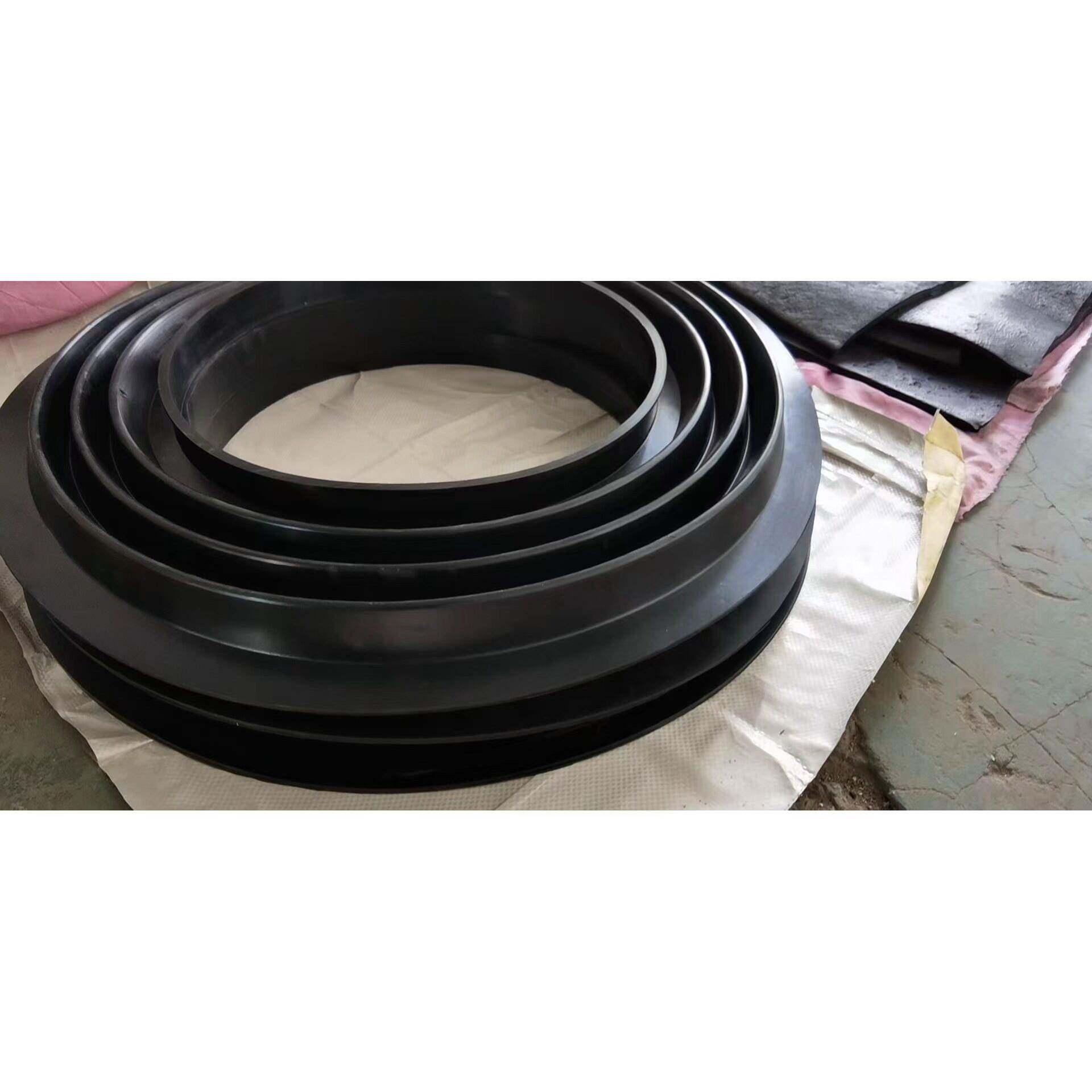 三层波浪型振动筛用防尘密封橡胶垫圈 丁晴橡胶橡胶隔热垫片