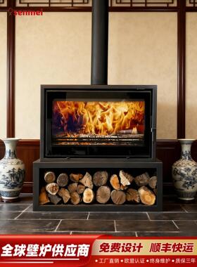 senmei全窗门欧式真火壁炉燃木家用客厅别墅民宿柴火IMX2D2L1/L4