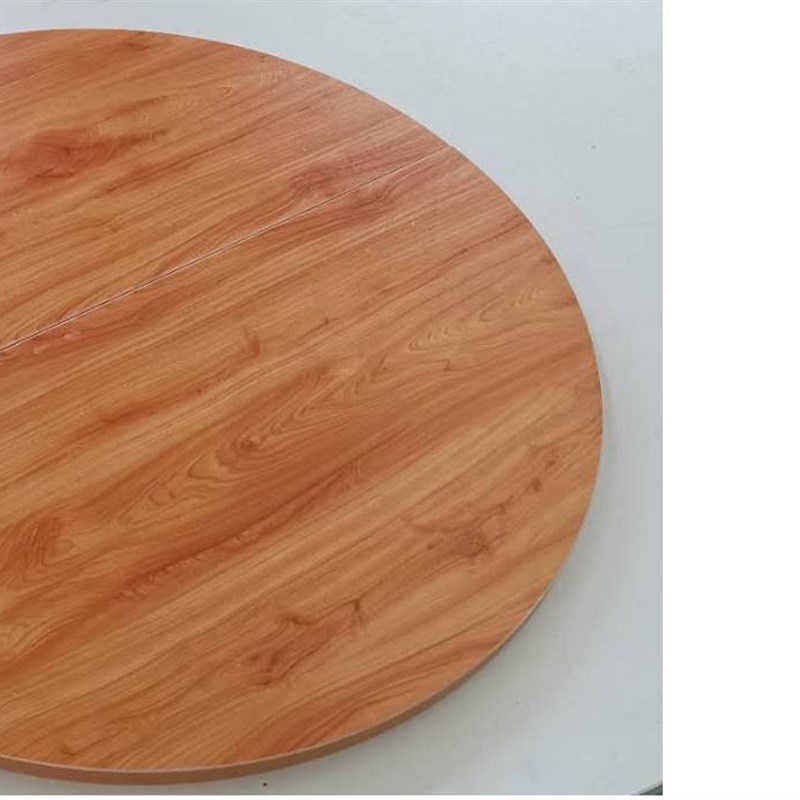 实木餐桌圆桌转盘旋转圆盘圆台面桌面桐木实木圆形转盘中式转台