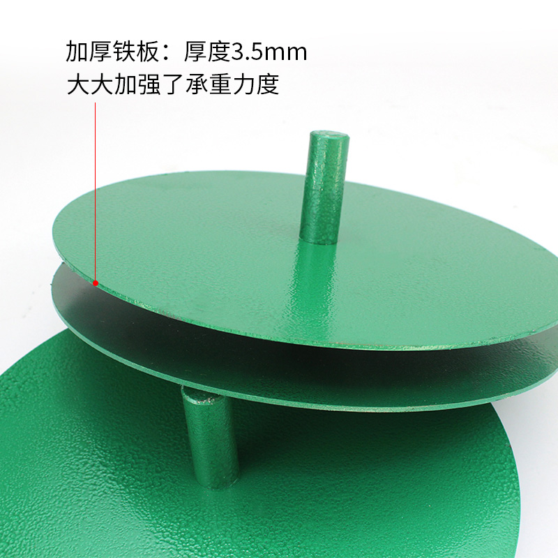 皮料转盘加厚带轴承卷皮料皮革布料卷转料专用铁转盘现货支持定制