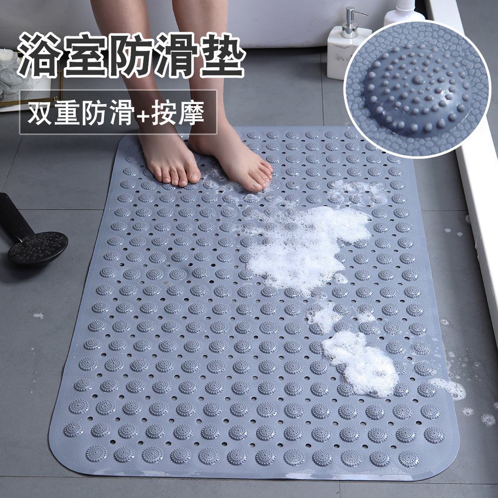 PVC新款浴室防滑垫家用脚垫