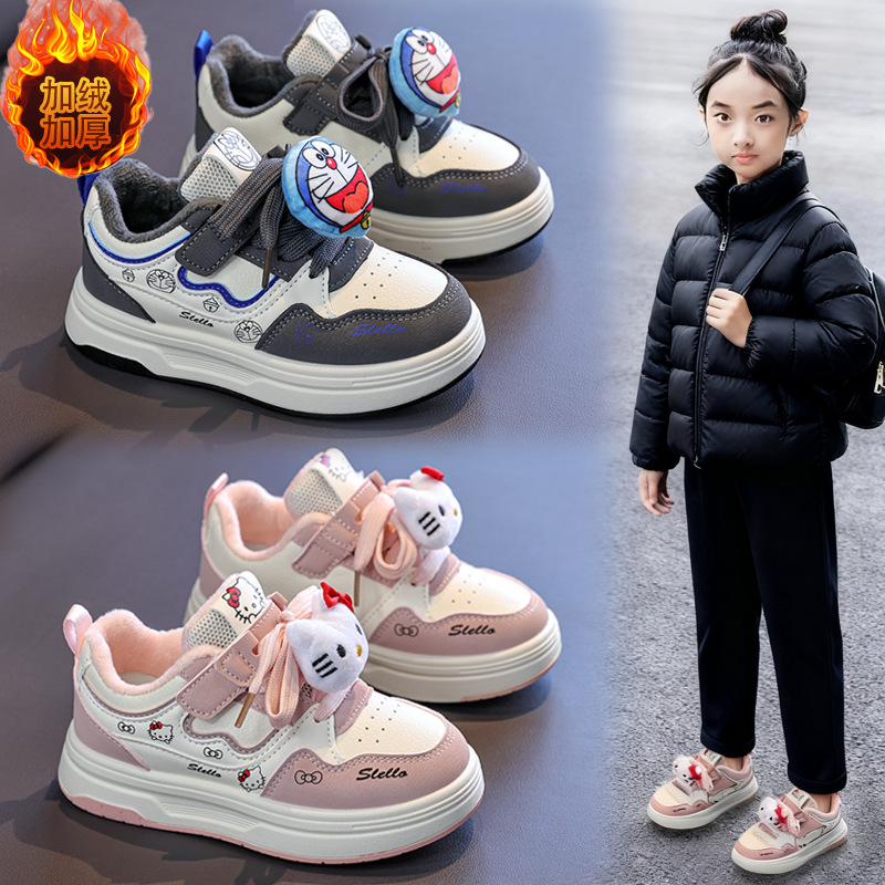 儿童运动鞋2025冬季新款可爱卡通