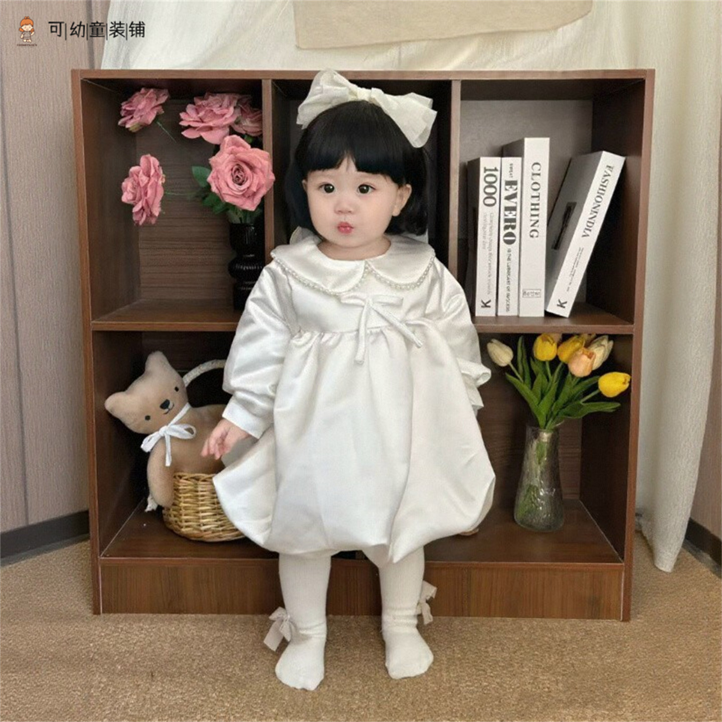 女宝宝周岁礼服公主裙蓬蓬连衣裙