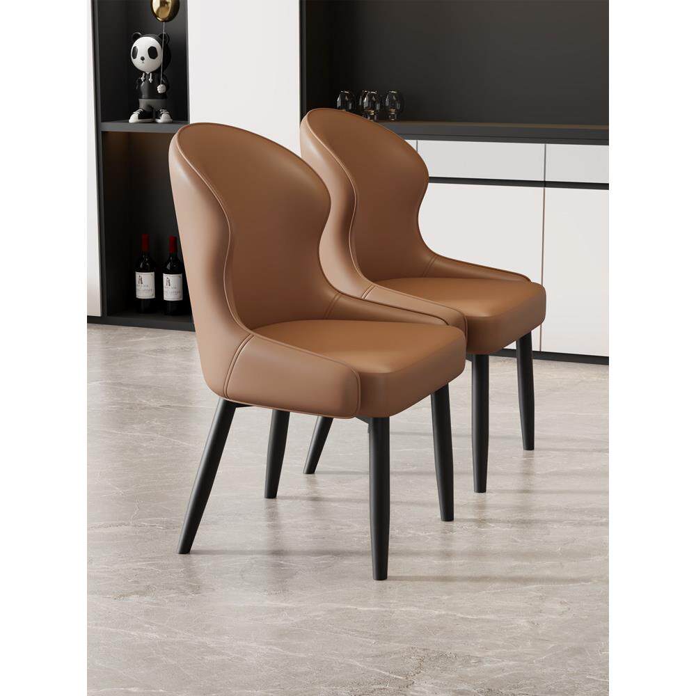 实木餐椅家意大利Normcore餐桌特殊椅2025新无障碍豪华高端休闲靠