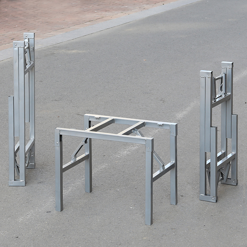 桌架子支架折叠桌脚架支撑脚v 桌子腿支架 饭桌腿 铁桌架 餐台脚