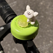 线条狗山地自行车铃铛响亮通用可爱卡通平衡车滑板车喇叭单车配件