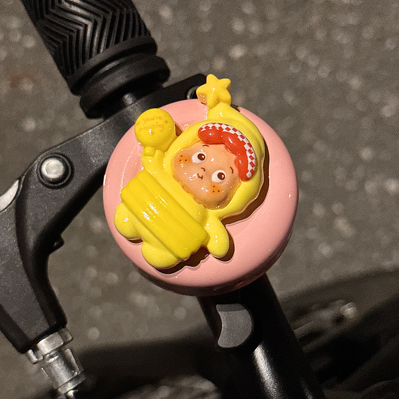 星星人自行车铃铛超响可爱卡通