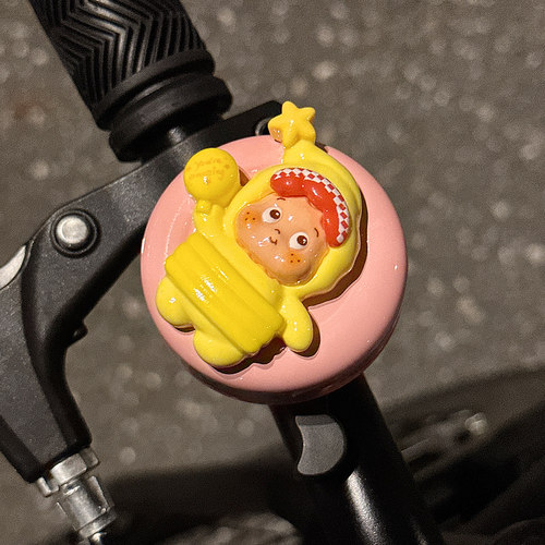 星星人自行车铃铛超响可爱卡通