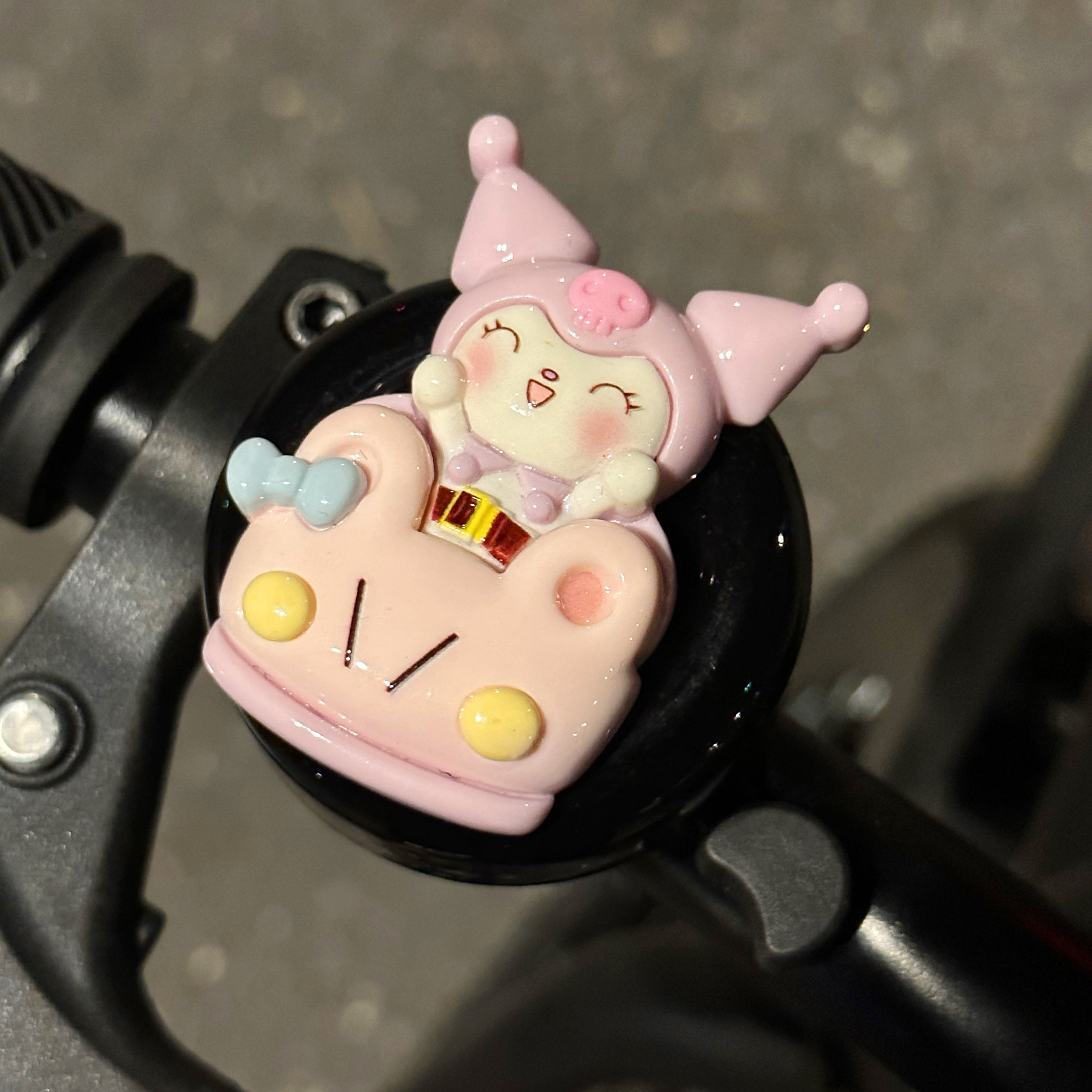 三丽鸥可爱卡通车铃装饰