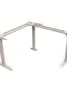 三电机L型拐角电动升降桌 CE认证 办公电脑学习桌 2套起批转角