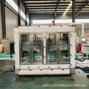 全自动1L液面肥活塞灌装机 适用蜂蜜 芝麻酱 辣椒酱 洗手液耗油等