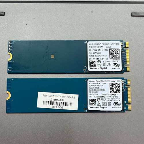 {议价}西数SN520 256G M.2 NVME固态硬盘