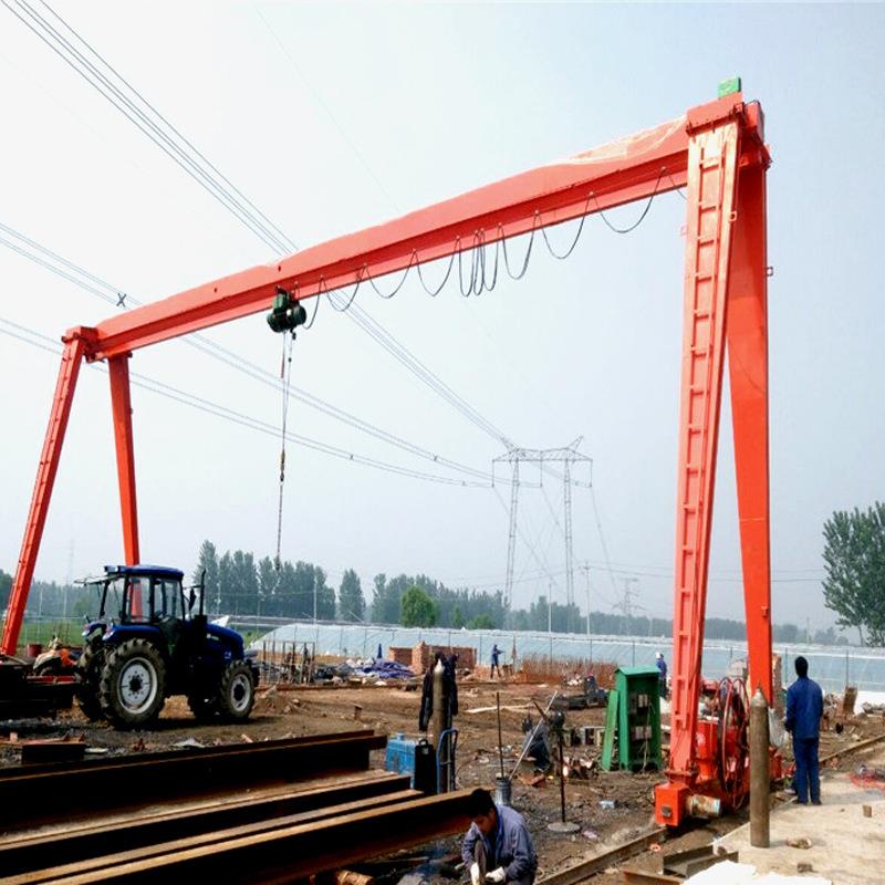 追达机械供应5吨门式单梁行车露天仓库用起重机龙门吊