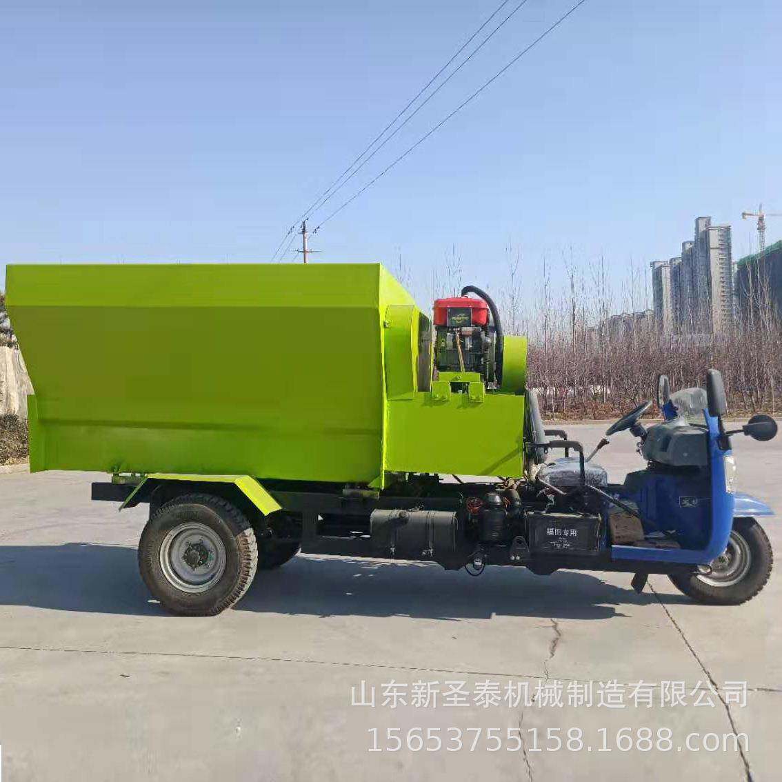 烟台养殖场撒料车牛羊养殖场撒料车