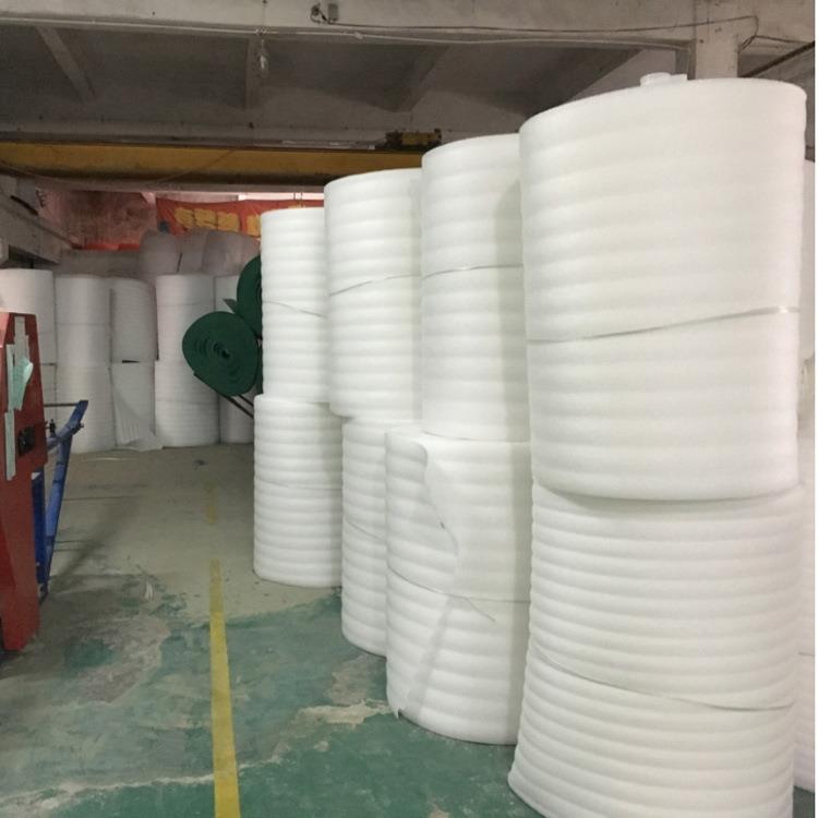 手袋辅料EPE珍珠棉卷料防震包装材料平坑珍珠棉卷料