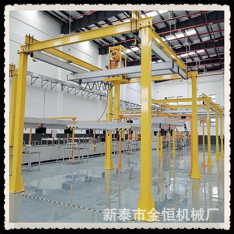 KBK柔性起重机kbk柔性轨道单梁起重机轻型电动起重机自立组合式