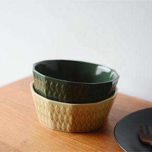 陶瓷水果沙拉碗 say叶子碗 拌饭碗 汤面碗 收集时光 包邮 Camus