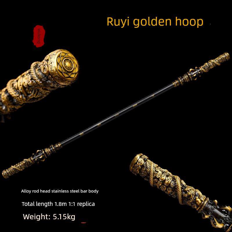 [88超级即时折扣]搏击战胜佛与孙悟空黑神话如意金棒Cos礼品收藏