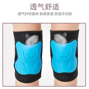 长促加厚防撞护膝软壳震防跪防撞膝关节保护套舞蹈骑行运动防摔护