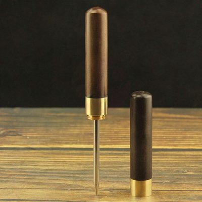 酒冰调凿术 黑锥冰箱 碎冰冰冰叉器酒器除凿  器冰普洱茶冰锥檀木
