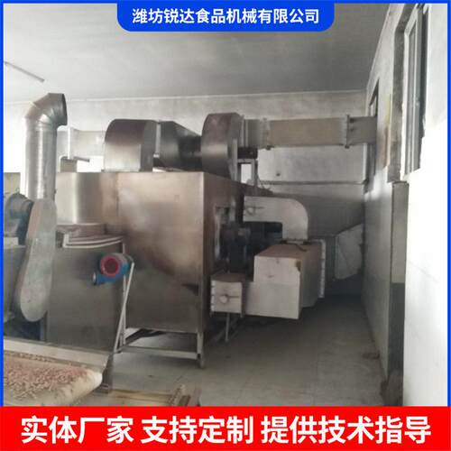 五香花生米烘烤炉商用杏仁核桃榛子烘烤炉花生坚果连续烘烤机