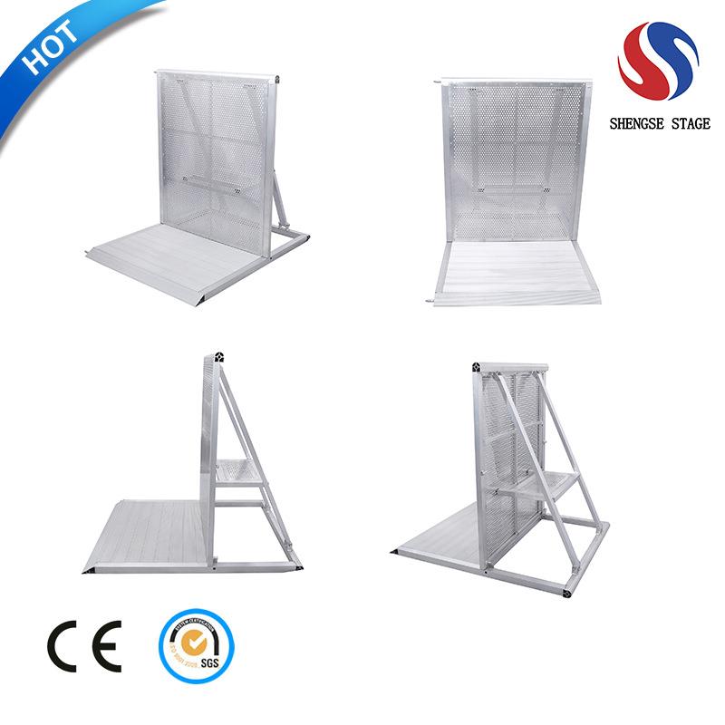 佛山厂家供应安全保护铝合金防护栏演出活动防爆栏舞台围栏围挡