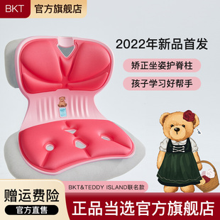 BKT儿童矫正坐姿椅子书桌写字椅学习椅正姿座椅小学生中学生家用