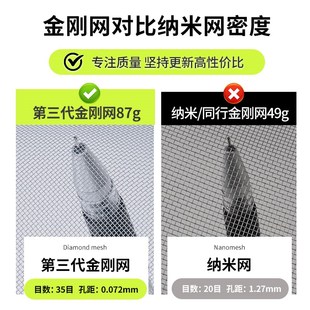 家用魔术贴定制简易自粘式 防蚊纱窗纱网自装 窗户免打孔隐形沙窗帘