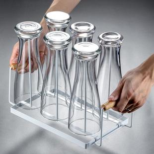 玻璃家用加厚小麦酒杯 网红创意啤酒杯抖音精酿扎啤杯大号酒吧个性