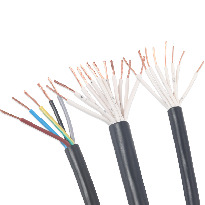 起帆电缆线RVV456810芯0.50.751.5平方控制信号线软护套线