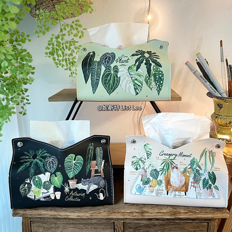 原创两用家居车载纸巾盒轻u奢皮质家用汽车内车用创意厕所抽纸盒